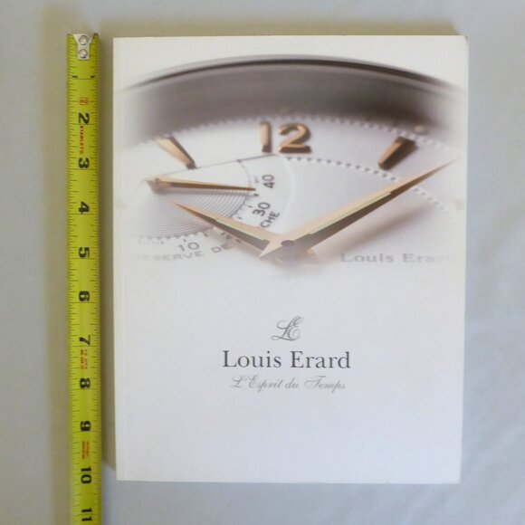 2000? LOUIS ERARD MENS WATCH CATALOG L ESPRIT DE TEMPS (PRE-OWNED) - Picture 3 of 15